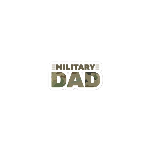 Military Dad "Camo" Sticker