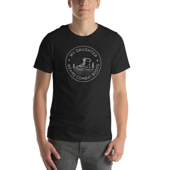 "My Daughter Wears Combat Boots" Tee