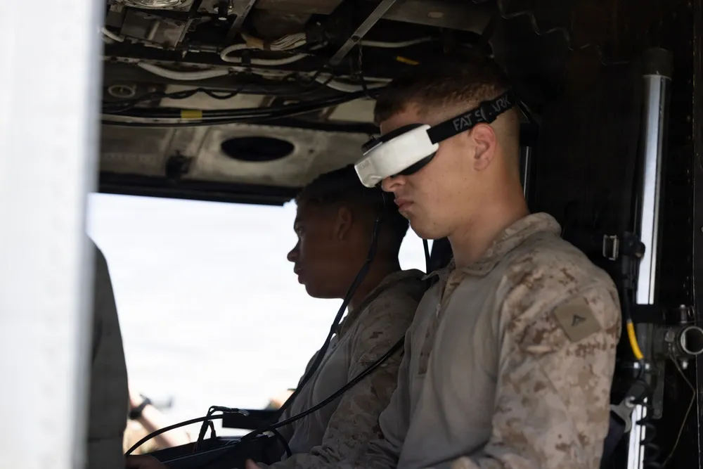 Drone helicopter integration Marines